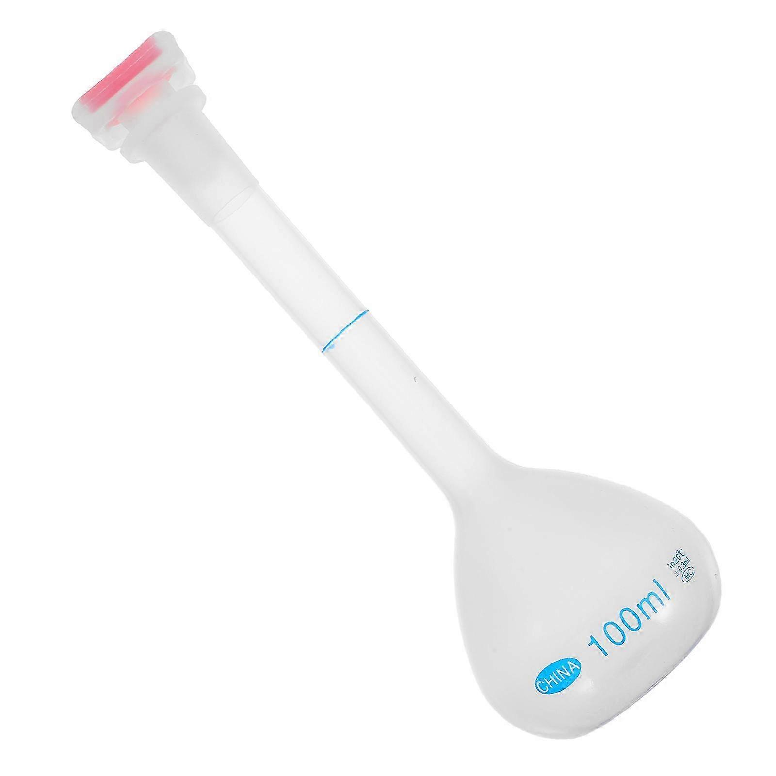 Laboratory Supply Volumetric Flask for Chemical Testing 100Ml Plastic Flask