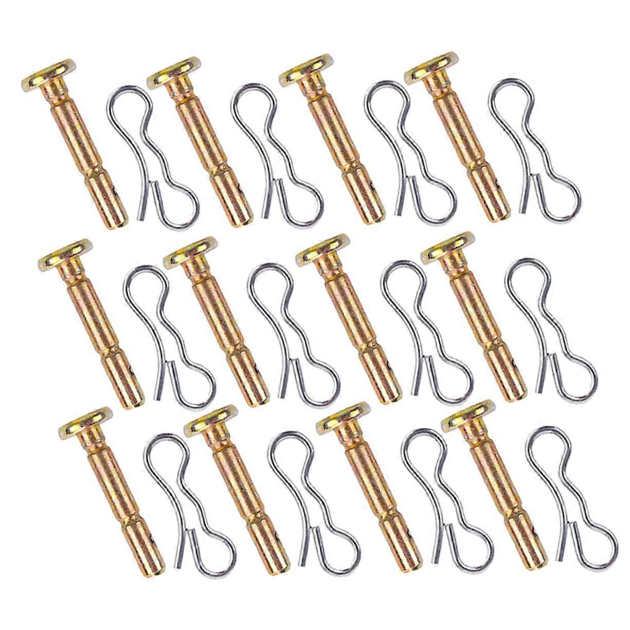 Universal Snow Blower Shear Pins Kit 12 Sets, Durable Replacement Parts with Overload Protection