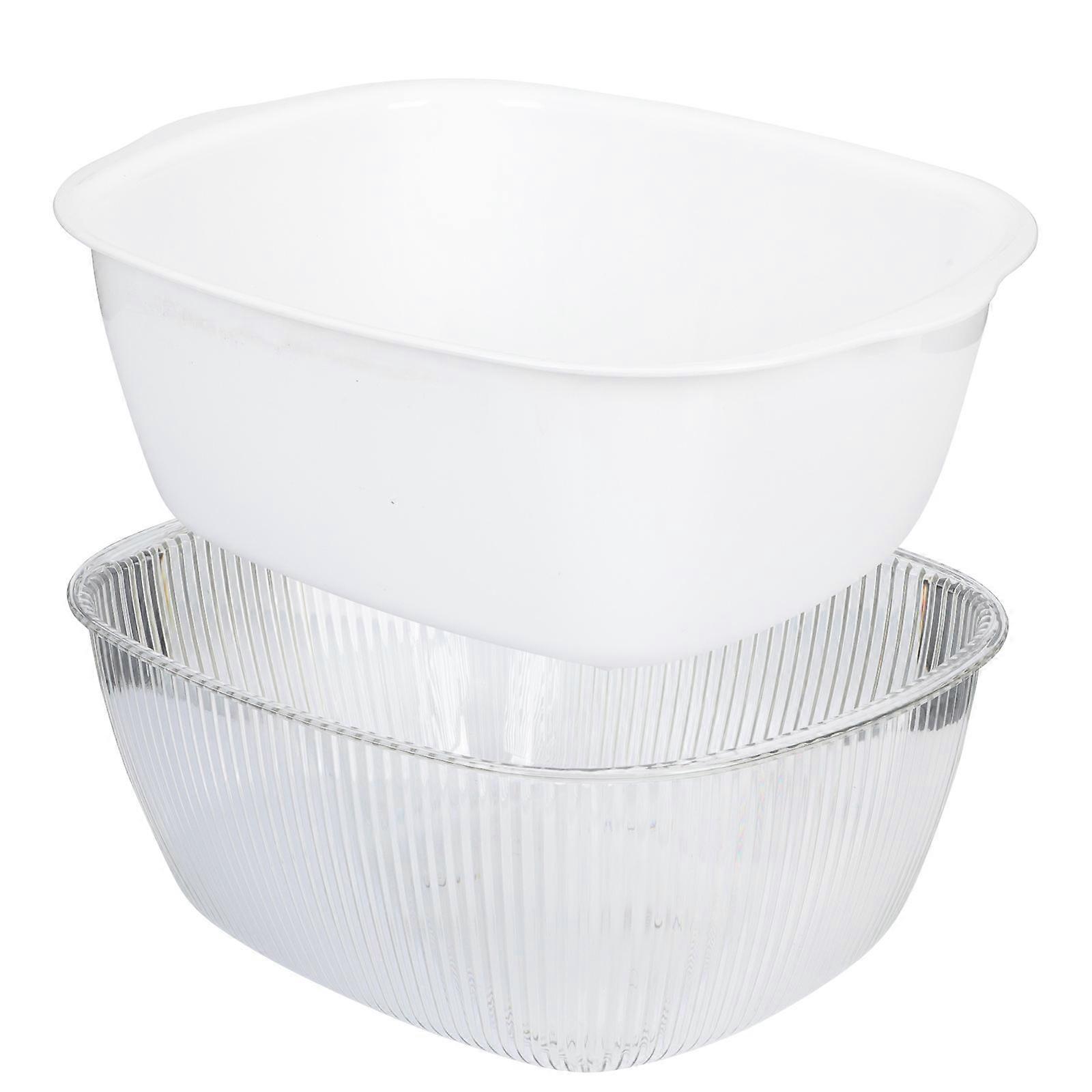 Kitchen Draining Basket Vegetable Washing Basket for 1Set Use
