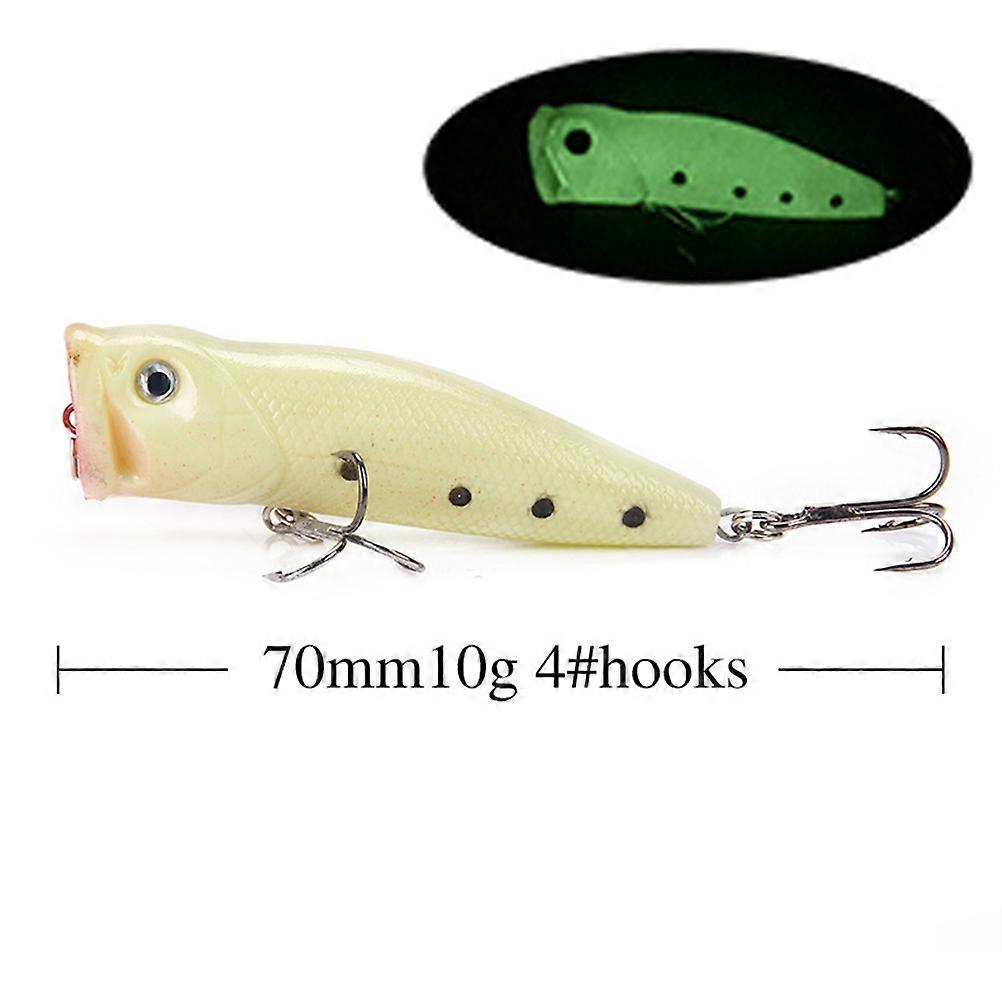 Luminous Hard Baits Simulation Baits for Fishing Use 5Pcs Set