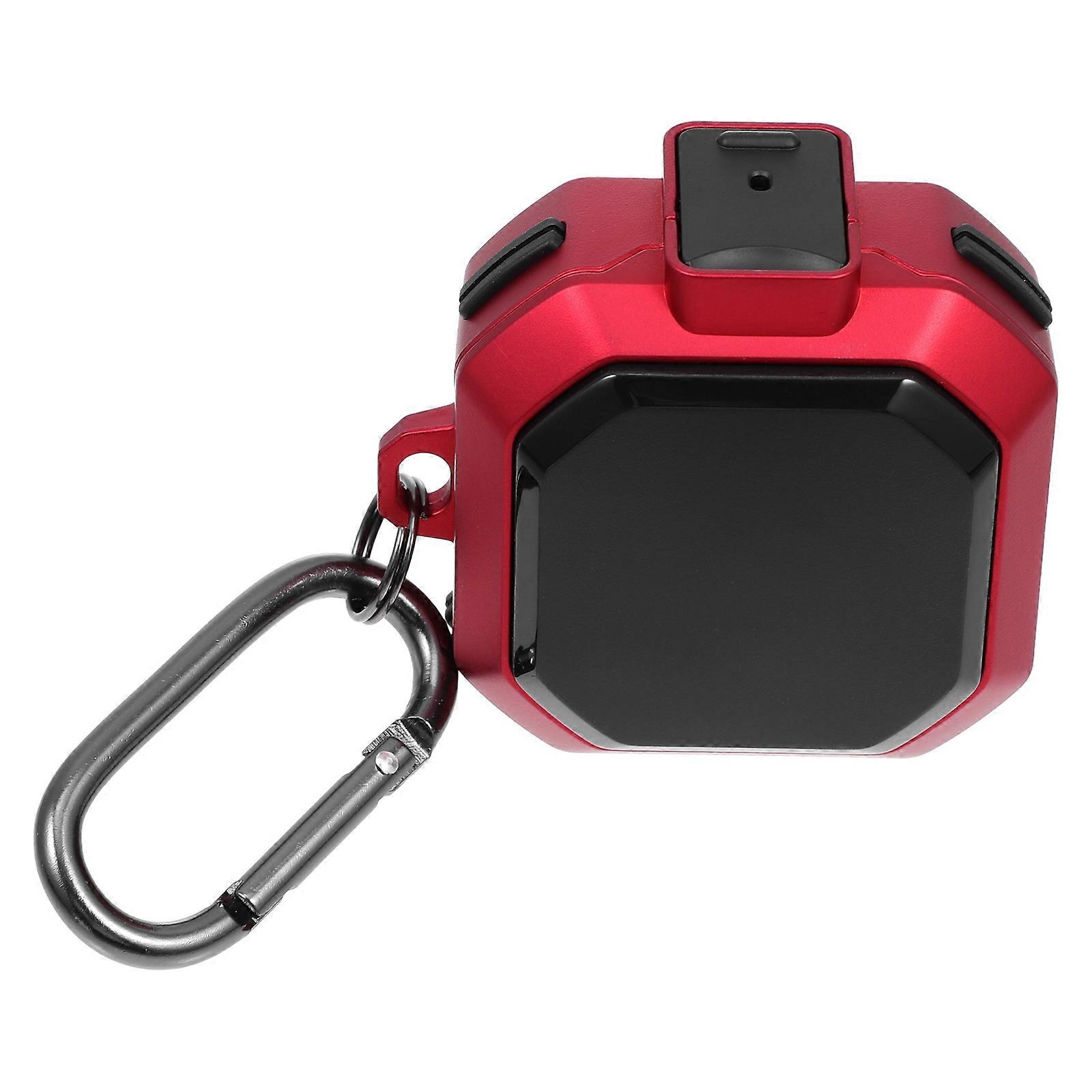 Earphone Protective Case for Storage 1Set Wireless Earbuds Cover Red Tpu