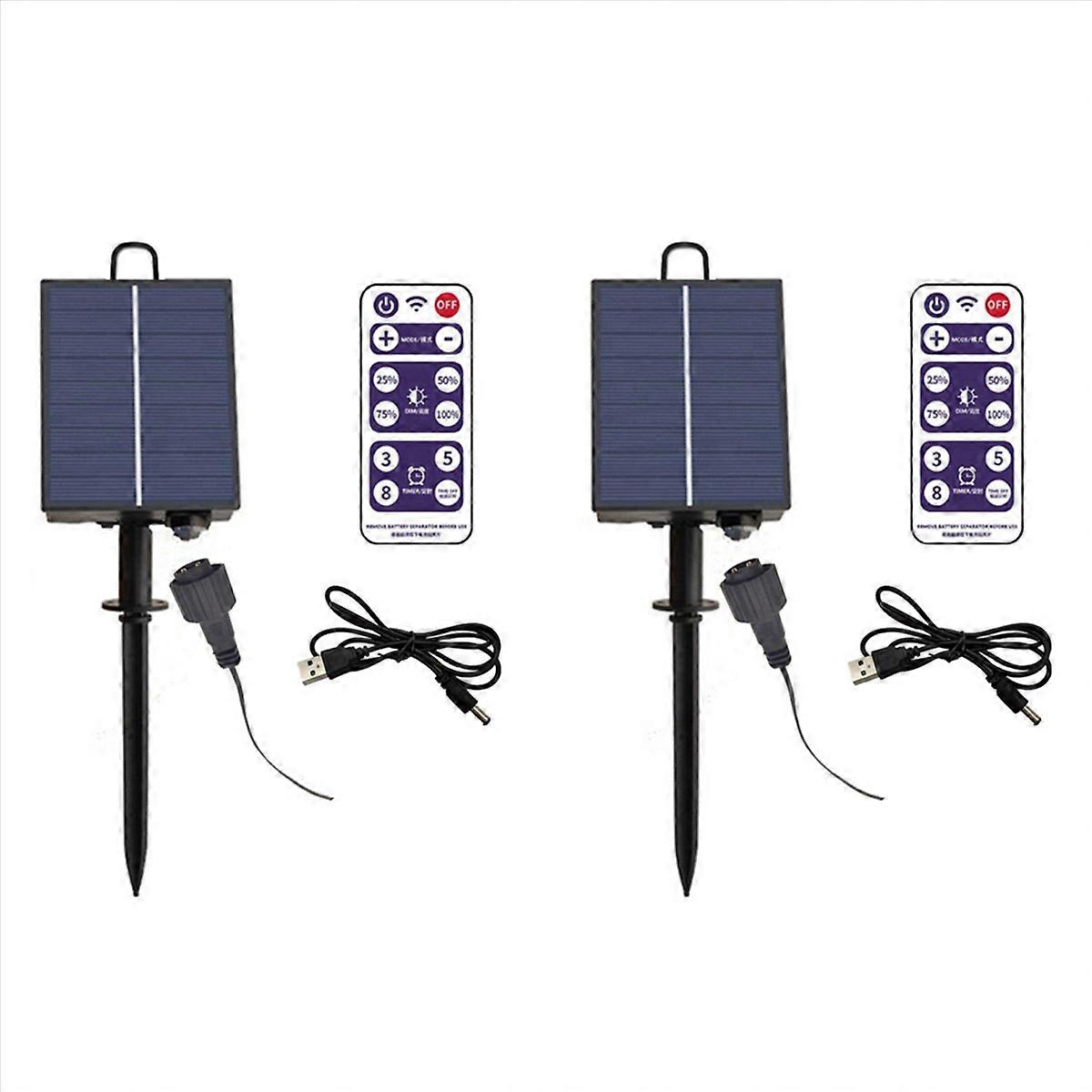 1200mAh Solar Panel Control Box Kits Lithium Battery Panel