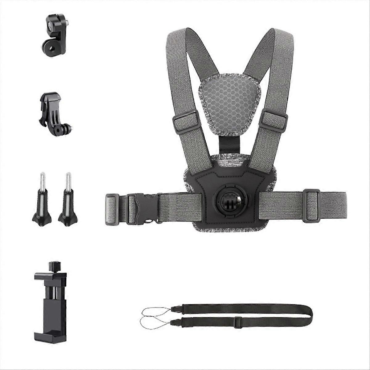 Adjustable Chest Mount Harness Strap for D