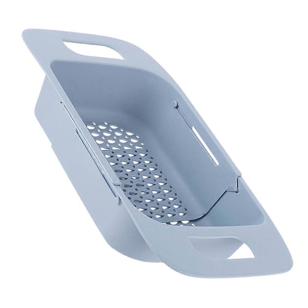 Kitchen Drain Rack Multipurpose Retractable Fruit Basket Use 1Pcs