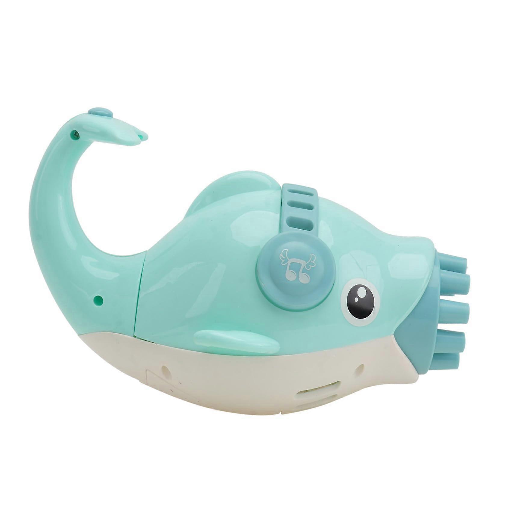 Automatic Dolphin Bubble Machine with Continuous Bubble Stream, Battery Operated Bubble Blower for Kids