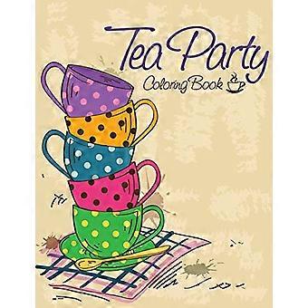 Tea Party, målarbok