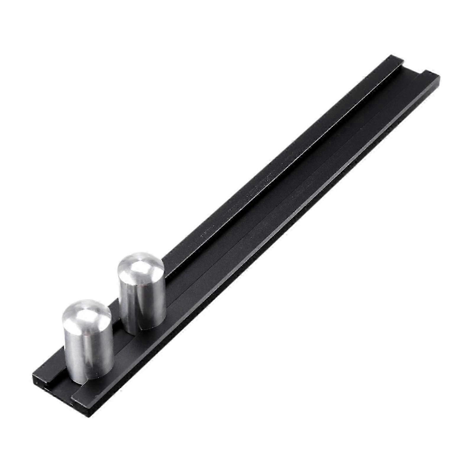 Adjustable planing stop for worktable, stabilizing clamping tool accessory with worktable stop, suitable for woodworking.