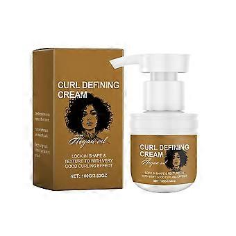 Defining Cream Nourishing & Shaping Long Lastingcurly Hair Avoiding Frizz,.
