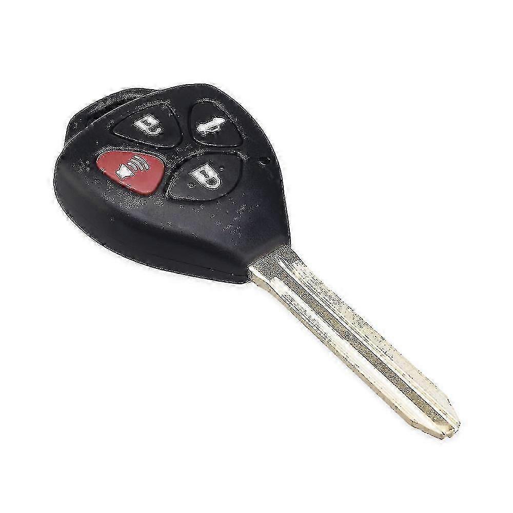 Toyota Remote Control Key Shell Replacement With 4 Buttons