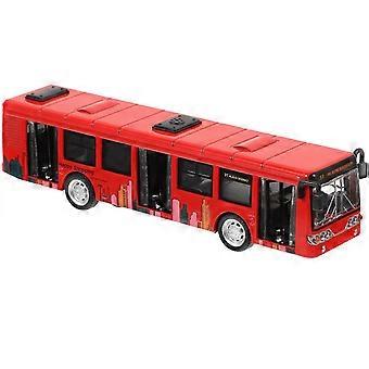 Exciting Simulation Pull Back City Bus Model Toy Car a Perfect Toy Vehicle for Kids