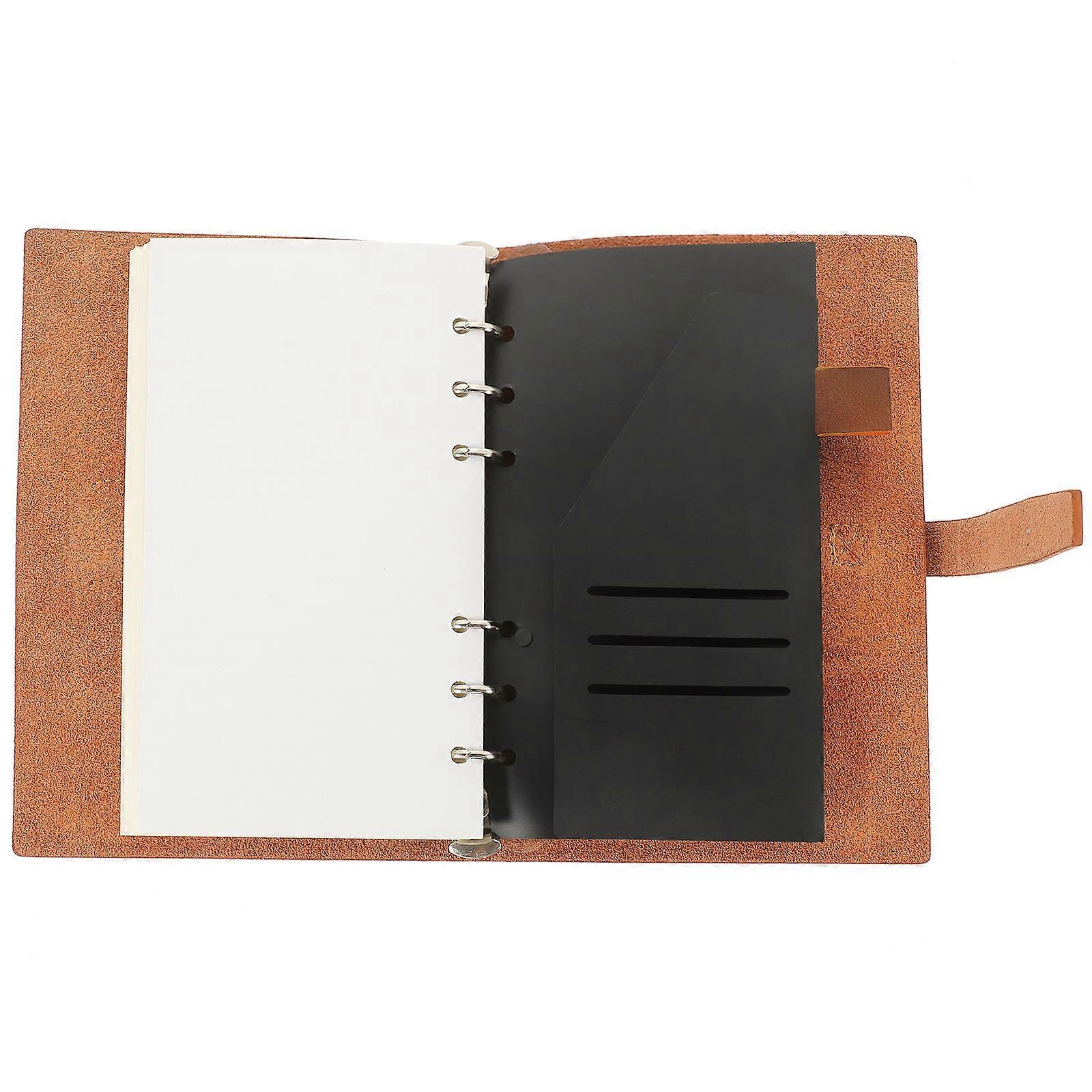 Creative Journal Notebook for Writing 2Pcs Brown Binding Notepad