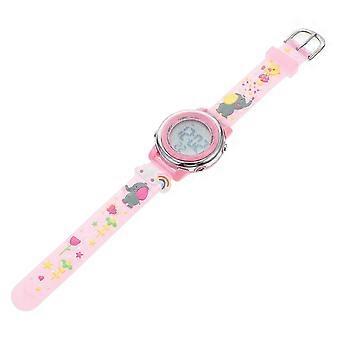 Waterproof Kids Watch with Cartoon Strap, Children's Fashion Digital Wristwatch for Boys Girls, Silicone Band, Birthday Gift