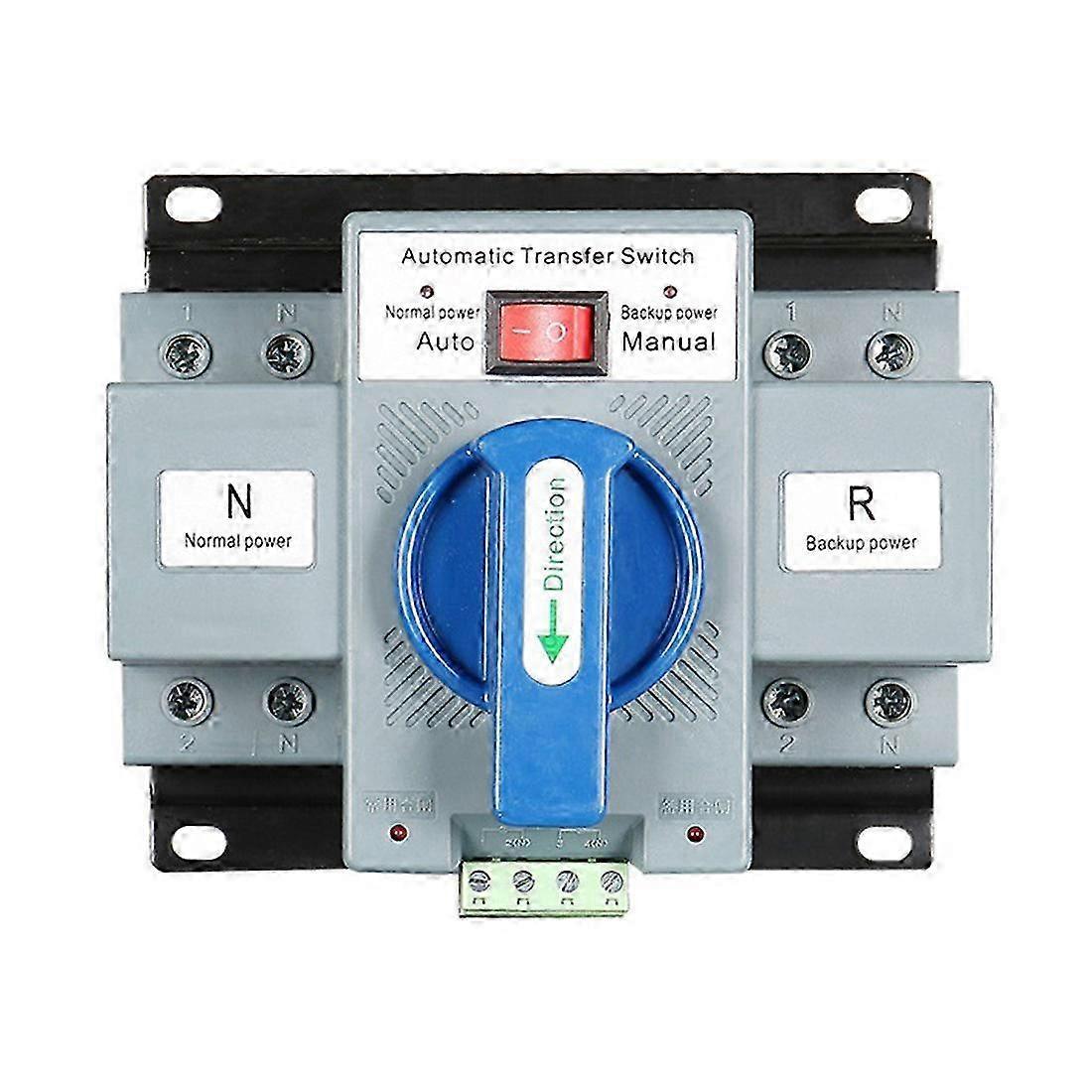 Automatic Transfer Switch Type ATS 2P 63A 230V Rated