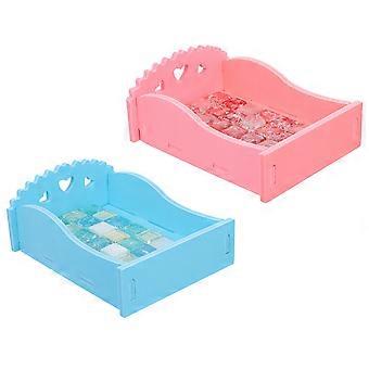 Tapis rafraîchissant d'été pour hamster, lot de 2 tapis en PVC de couleurs assorties