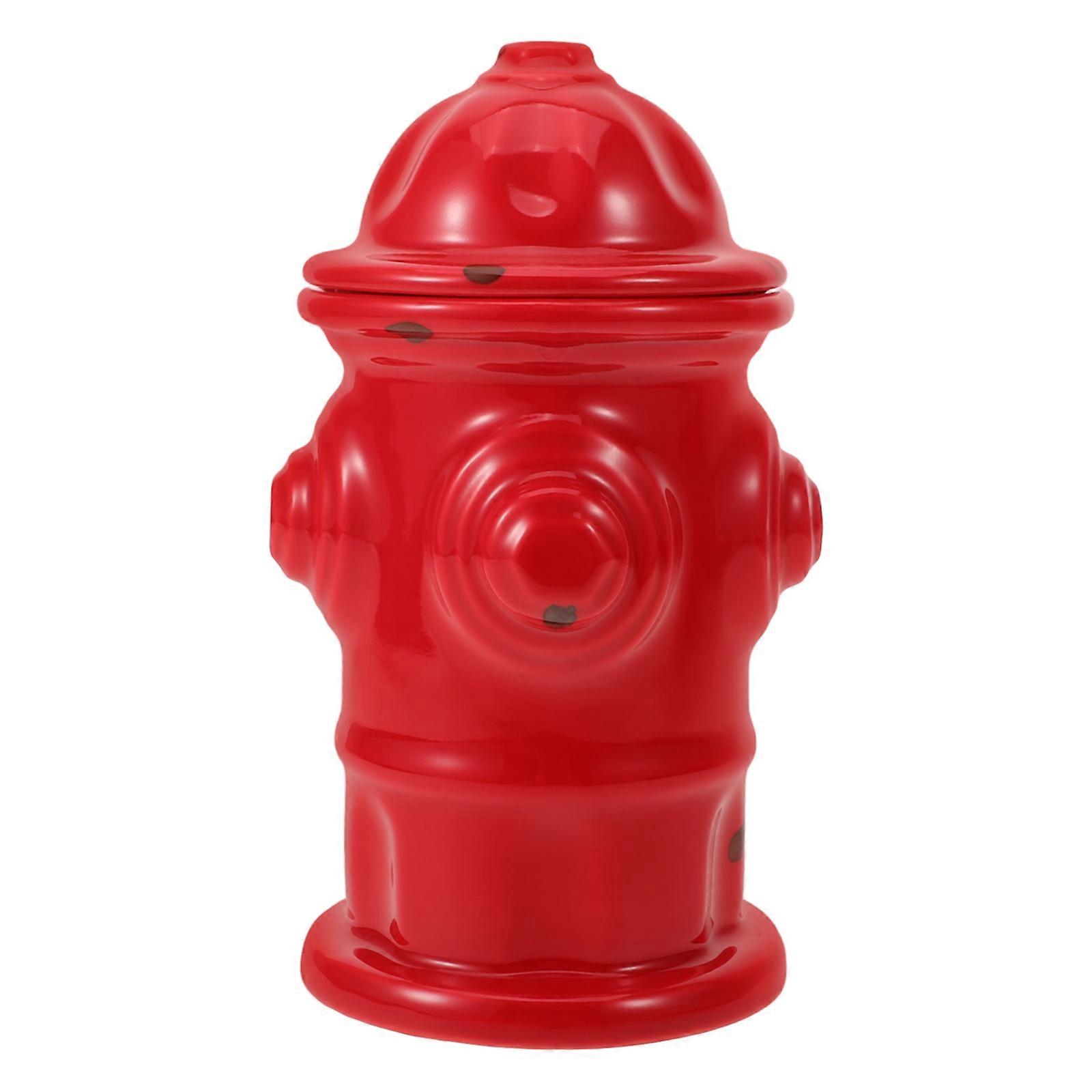 Ceramic Fire Hydrant Mug Coffee Cup for Drinking Use Red