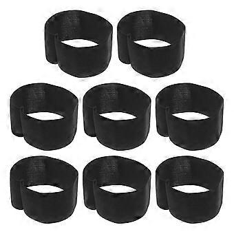 Funeral Memorial Armbands Black for Mourning Purpose 24Pcs Elastic Bands