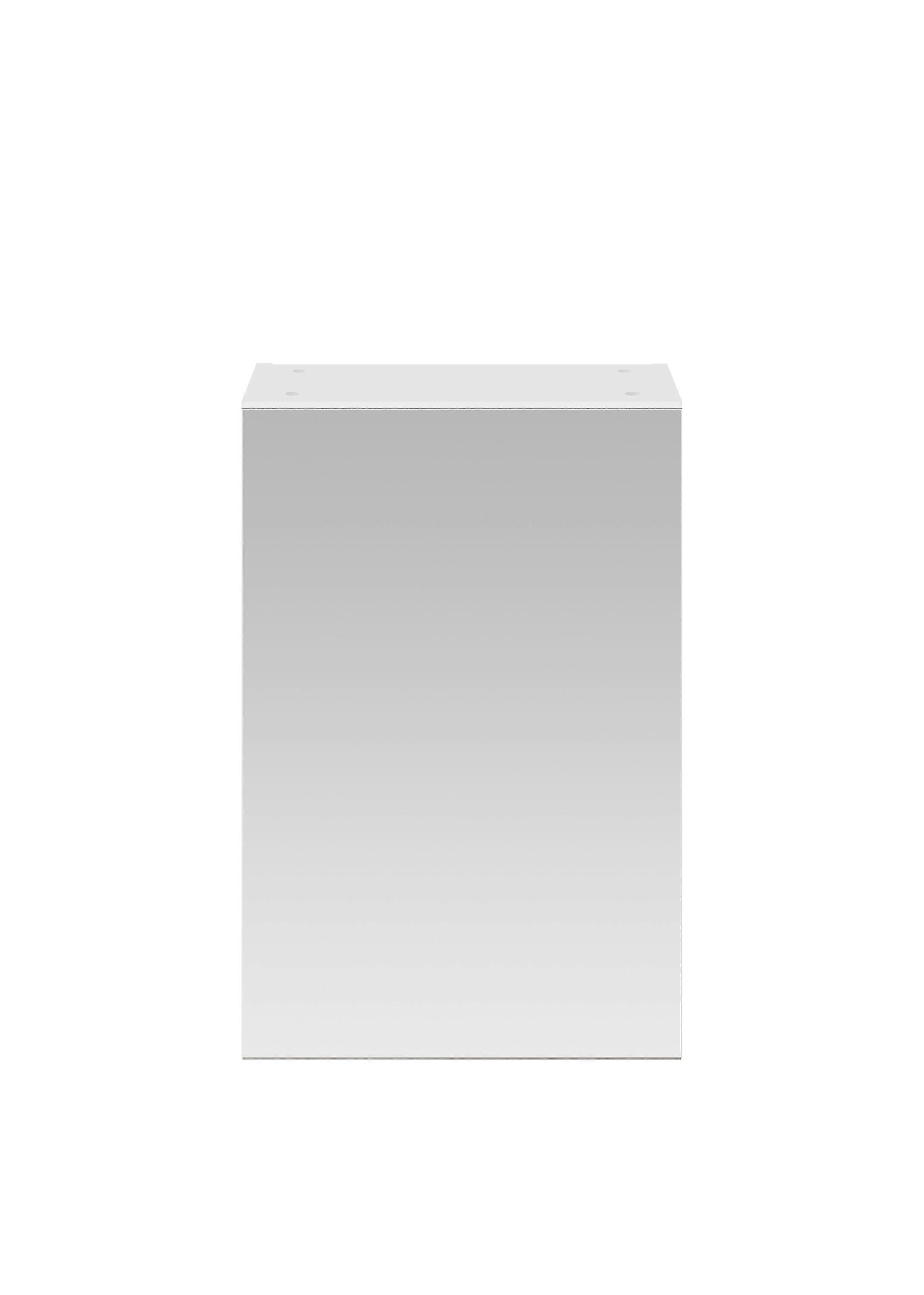 450 Single Mirror Cabinet (180mm Deep)
