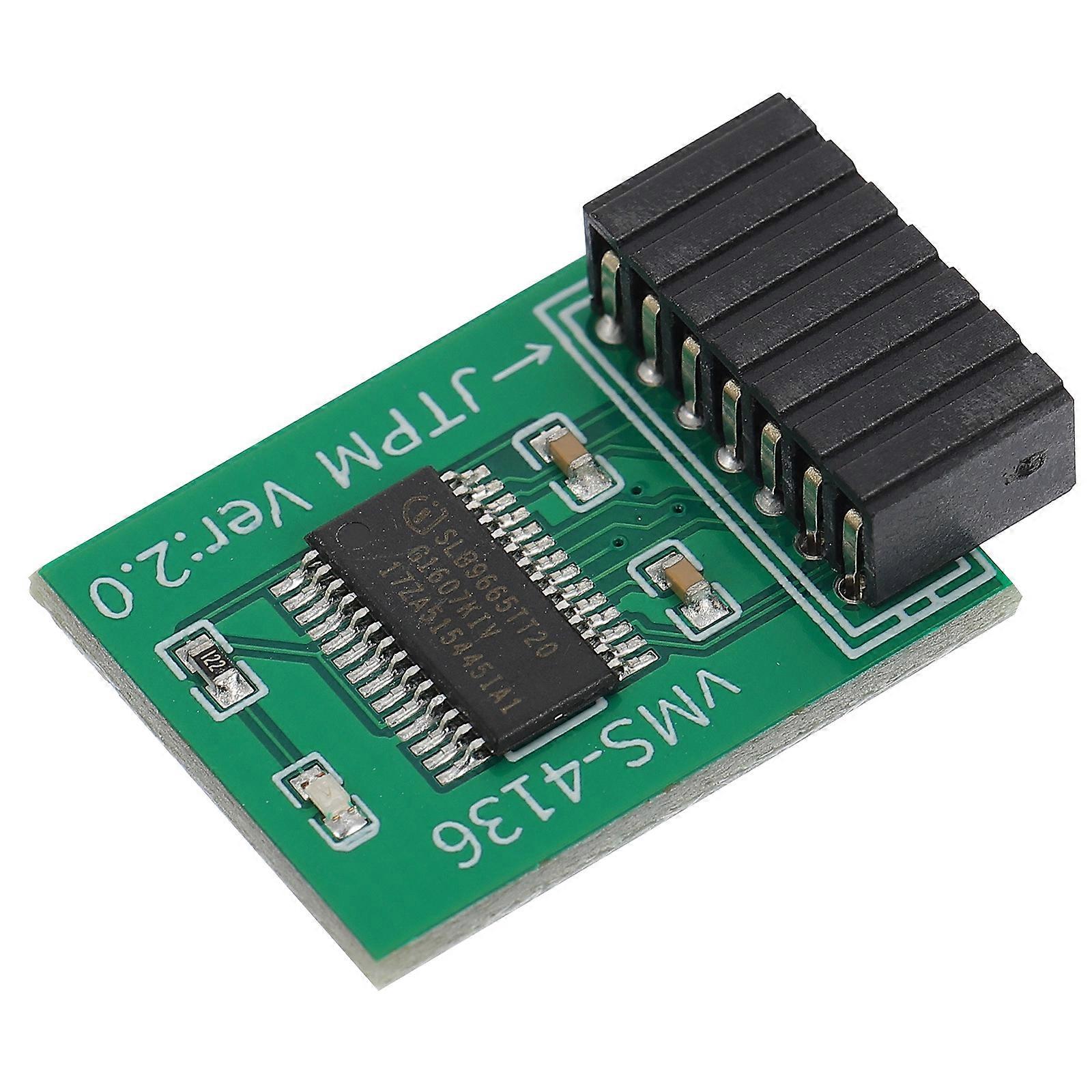 TPM Module 2.0 Encryption Security Module 14pin Accessory Compatible for MSI