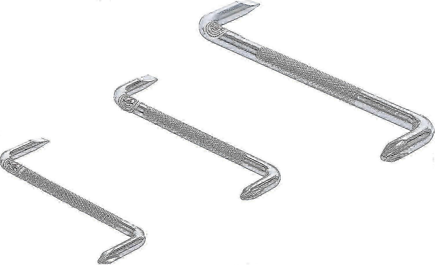 Angled Screwdriver Set | Slot | 3 Pieces.