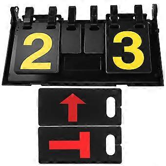 Flip Scoreboard Basketball Scoreboard Portable Scoreboard Sports Ball Scoreboard for Sports Use