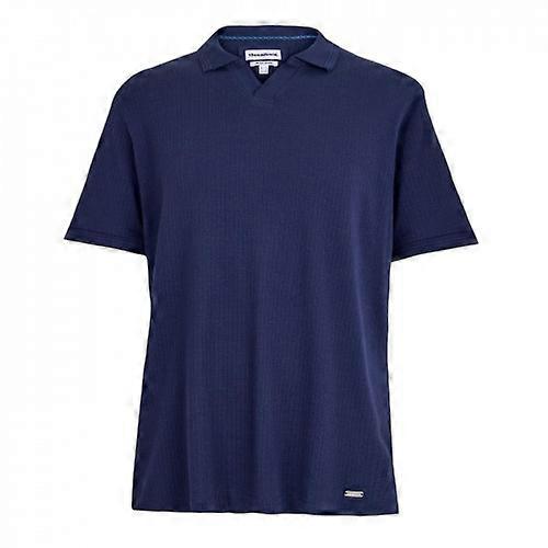 Threadbare Mens Ribbed Regular Polo Shirt