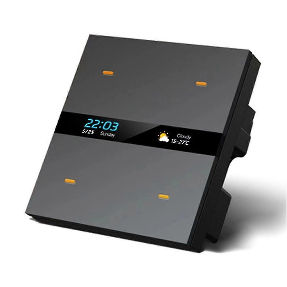 Tuya Zigbee Smart Scene Switch Lighting Smart Control Scene Control Switch Panel Smart Socket Smart Switch 485 86 Box A