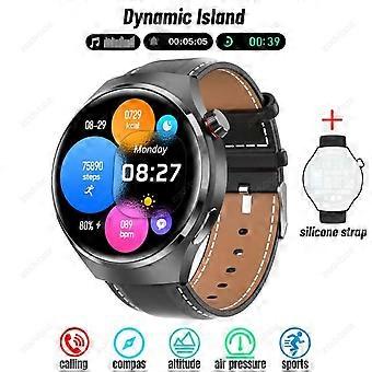 GPS For Huawei  NFC Smart Watch Adult Watch 4 Pro HD Screen Heart Rate Bluetooth Call IP68 Waterproof SmartWatch 2023