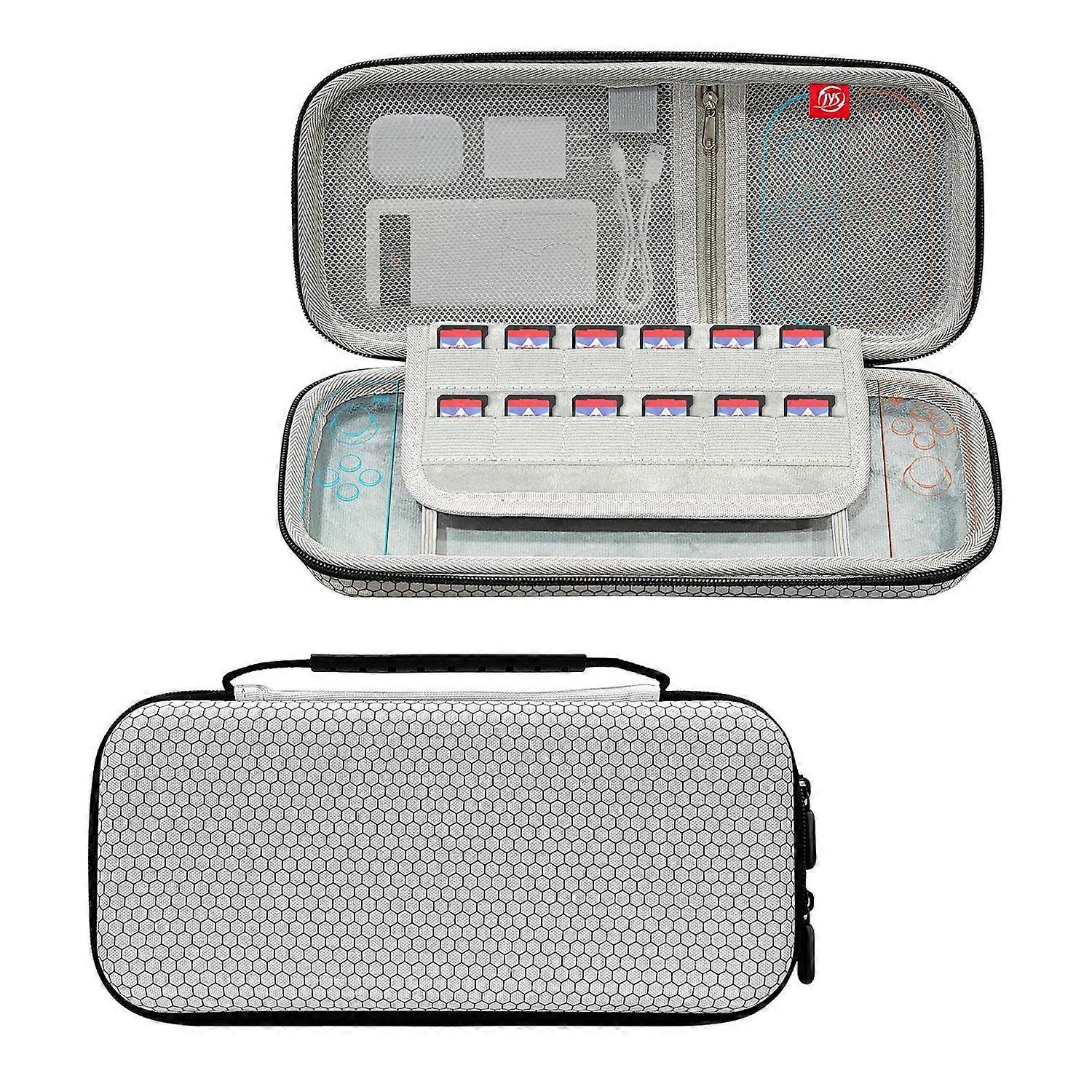 For Nintendo Switch 2 Shockproof Handbag Storage White