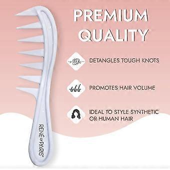 Wide-Tooth Detangling Comb  Hair & Wig Lift Styling Tool