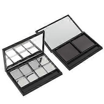 DIY Empty Magnetic Eyeshadow Palette 1 Set Custom Storage Box for Blush Lipstick Art Crafts Projects