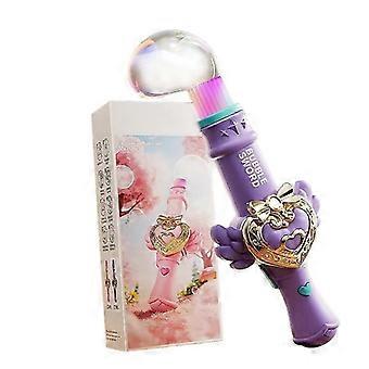 Automatic Smoke Fog Bubble Wand, Portable Electric Bubble Machine Toyc