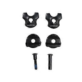 Bike Seatpost Clamp Adapter for 7x9mm Carbon Saddle Rails, Oval/Round Bicycle Seatpost Tube Clips
