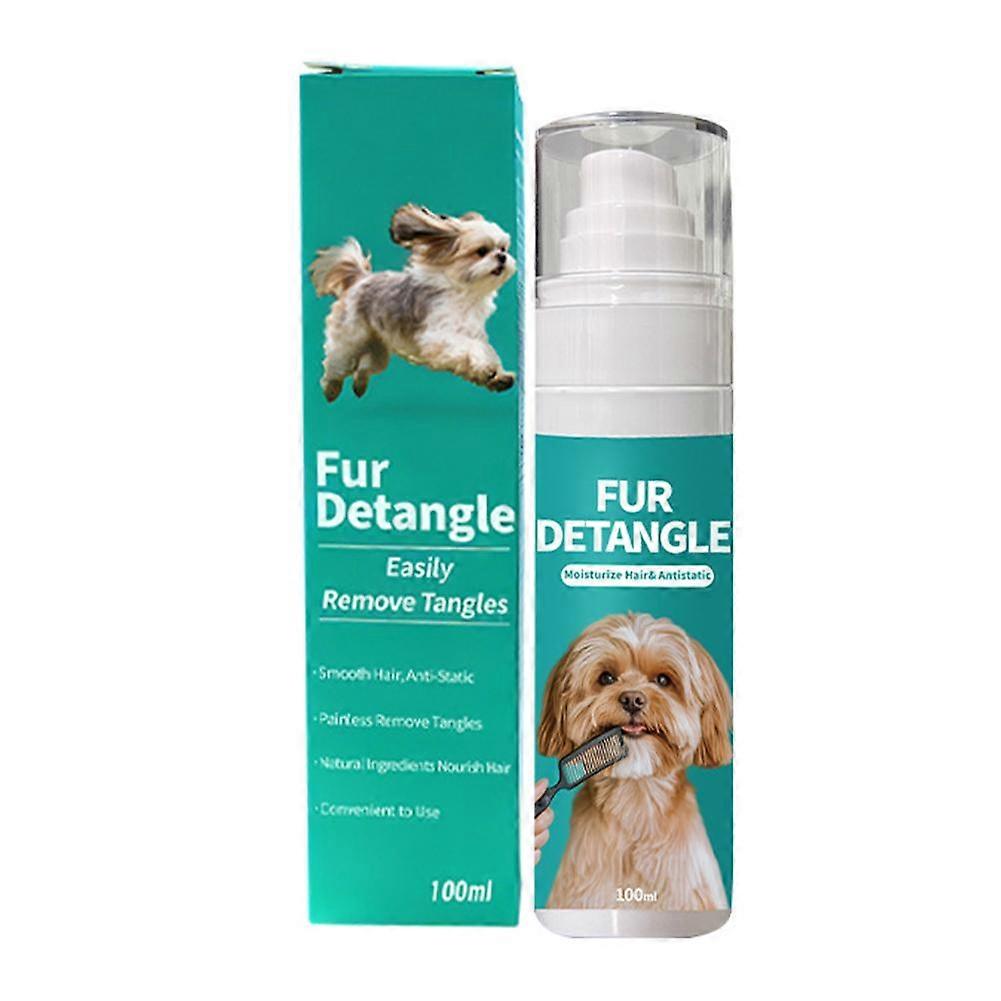 Pet Detangling Spray Anti-Static Fur Conditioner 100ml
