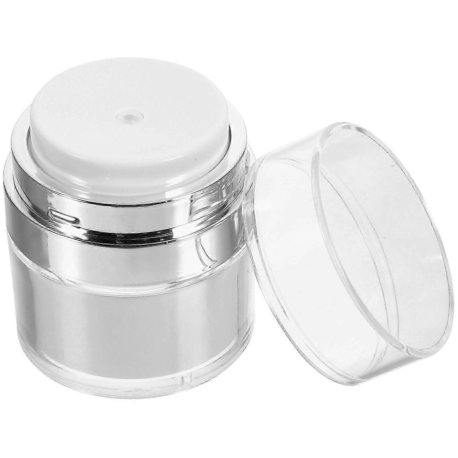 Multi-Function Transparent Cream Boxes 2Pcs Refillable Cream Holders