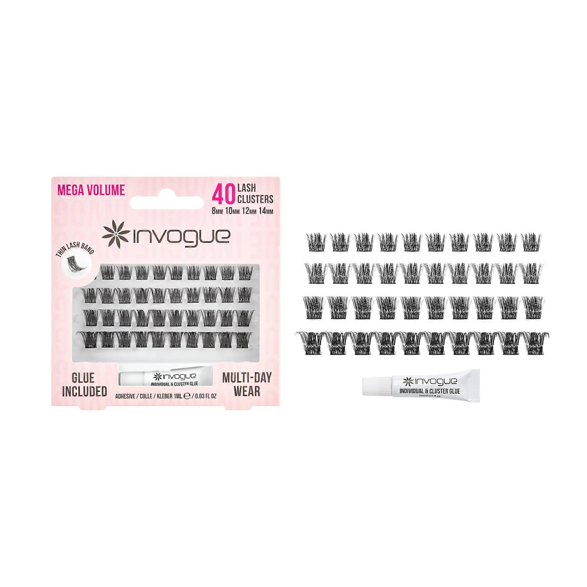 Invogue Cluster Lashes - Mega Volume (style 1)