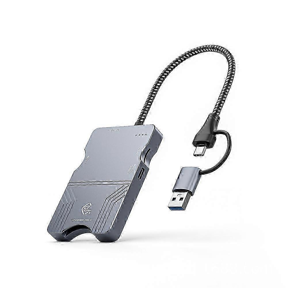 Dual Interface Multifunction Mobile Hard Disk Case CFExpress 10GB High Speed Card Reader Camera Card Reader