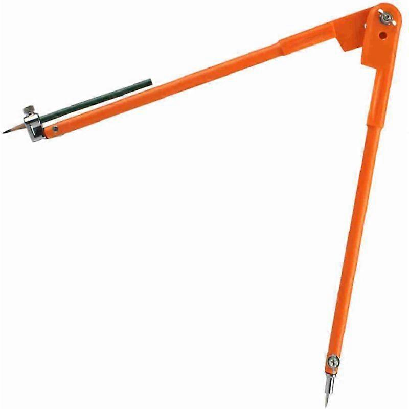 Large compass for woodworking, industrial multi-function tool, planning, wire gauge, adjustable and lockable divider