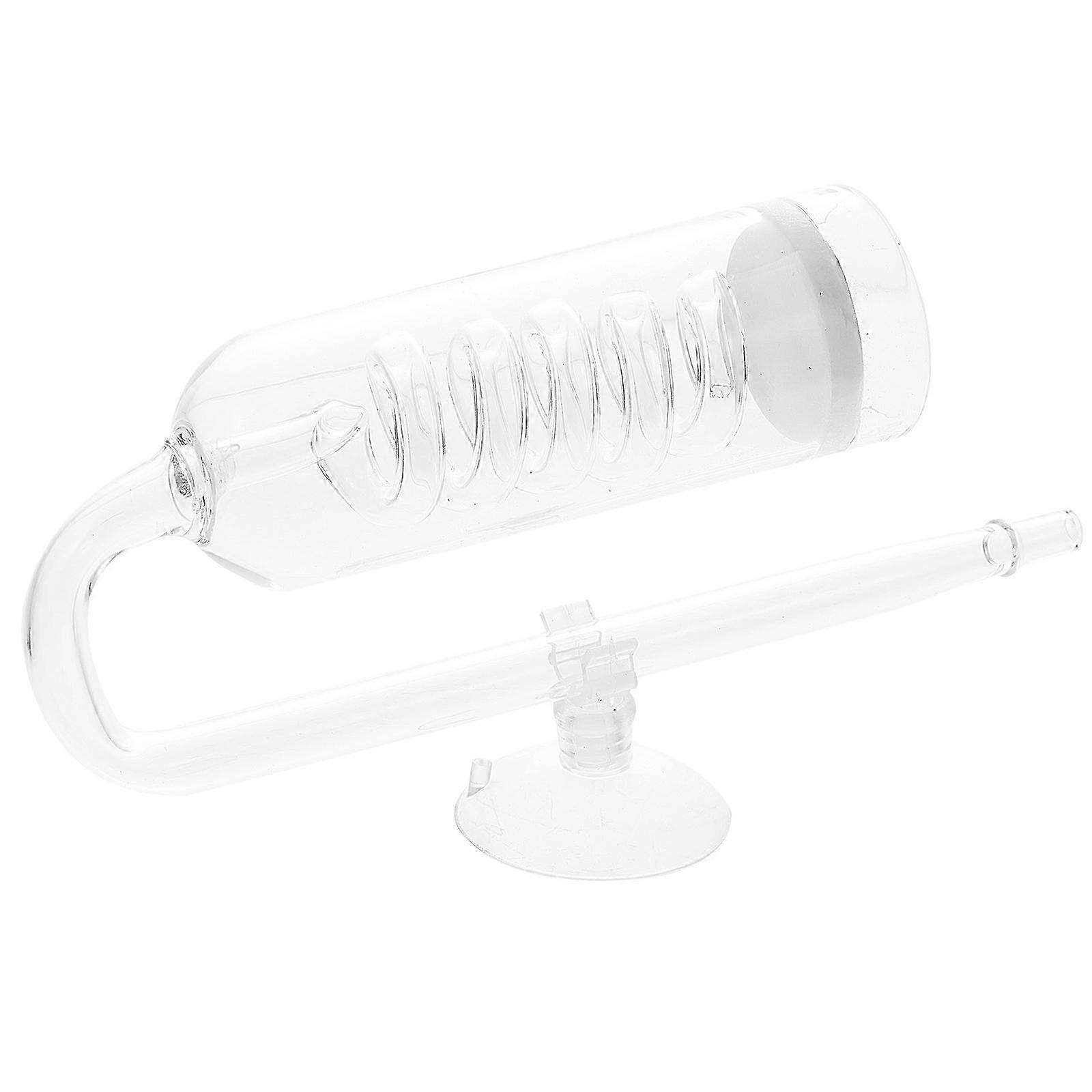 Carbon Dioxide Refiner compatible with Aquarium 1Set Glass Co2 Diffuser Transparent