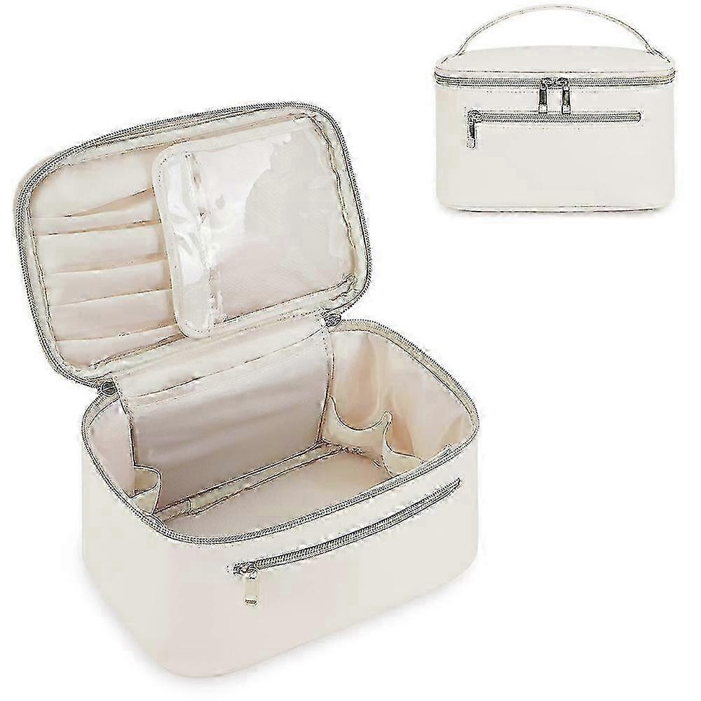 Waterproof Large PU Leather Toiletry Case