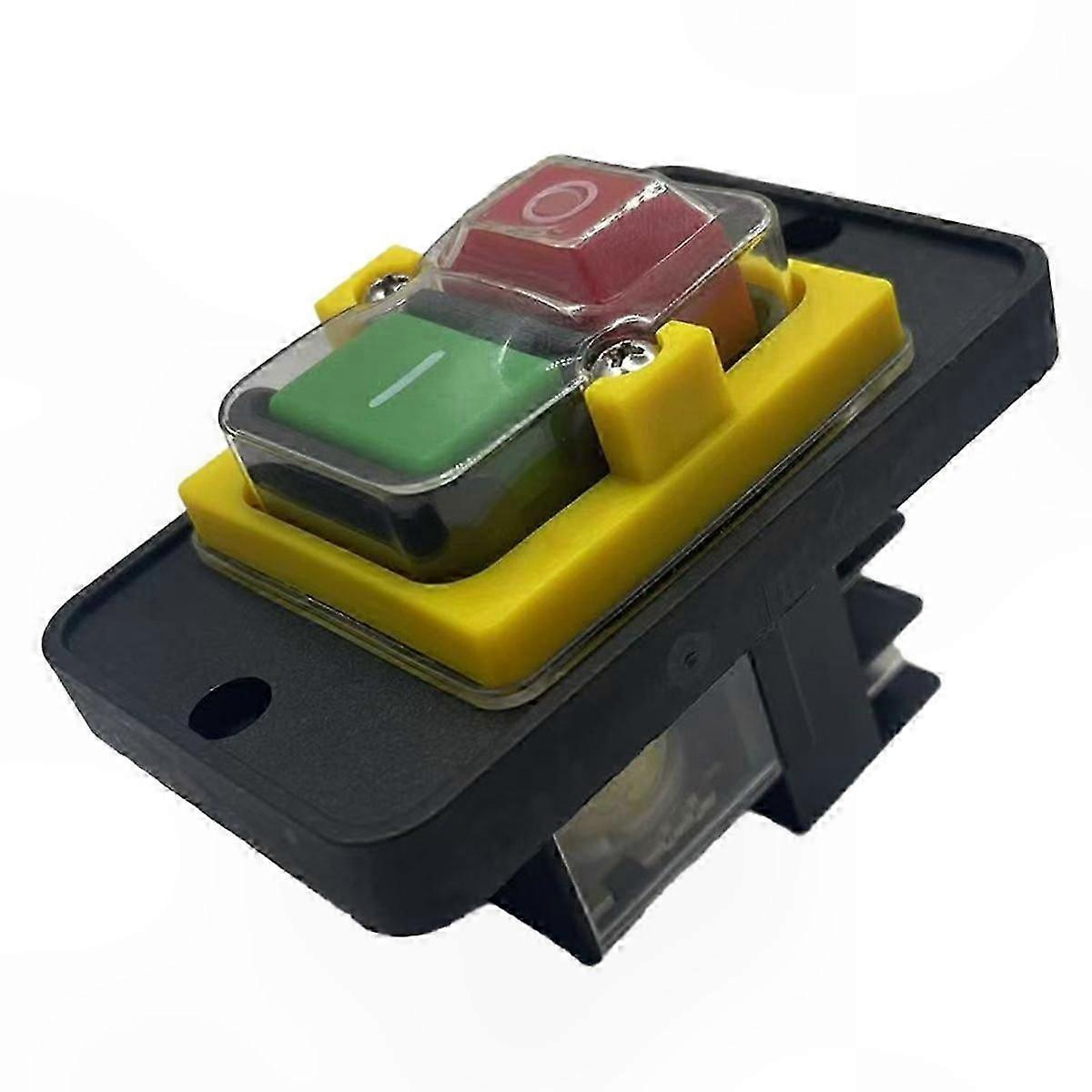 6-Pin 230V Magnetic Push Button Switch for Built-in or Device Control Stop Function