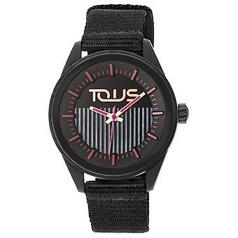 Tous vibrant sun solar analog women's watch with silicone bracelet 200350900