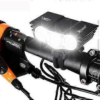LED bike headlight. Mountain Bicycle Headlamp. Cycle Torch Lamp compatible with Night Riding YT