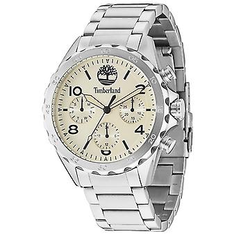 Timberland Pelhan Quartz Analog Man Watch with 15015JS-07M Stainless Steel Bracelet