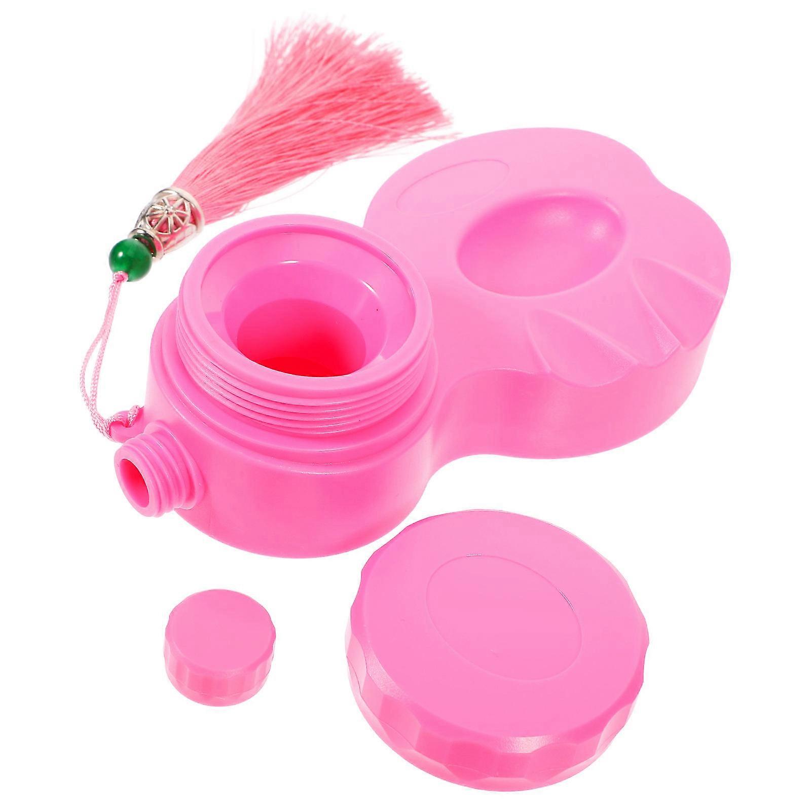 Portable with Lid for Calligraphy Brush Rest 2Pcs Set