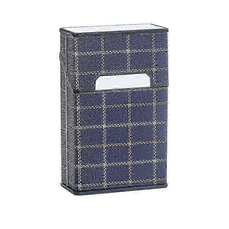 Modern Plaid Cigarette Storage Box
