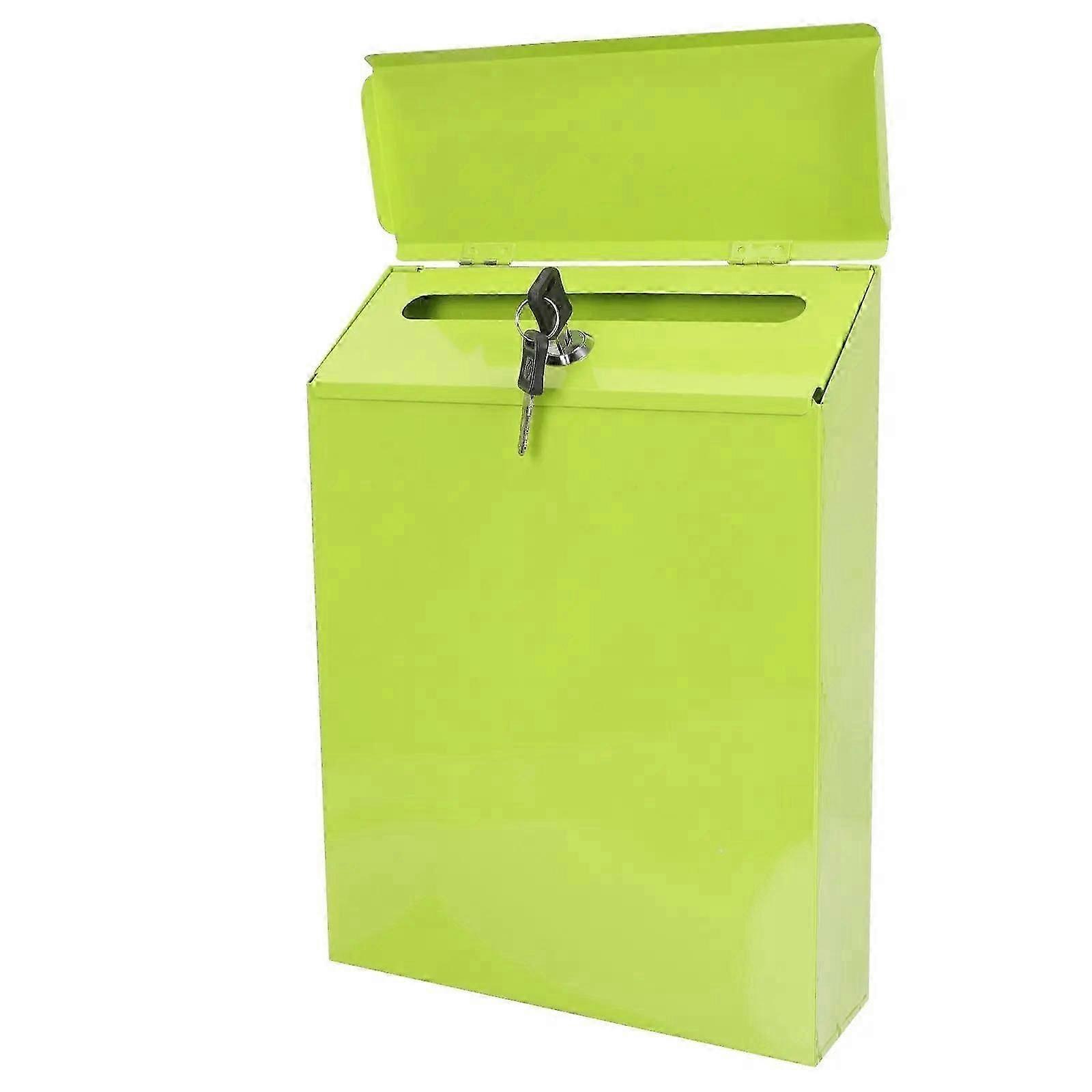 Lockable Outdoor Wall Mount Mail Container