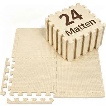 Vloerbeschermingsmat - Fitnessset - 31 x 31 cm - Antislip