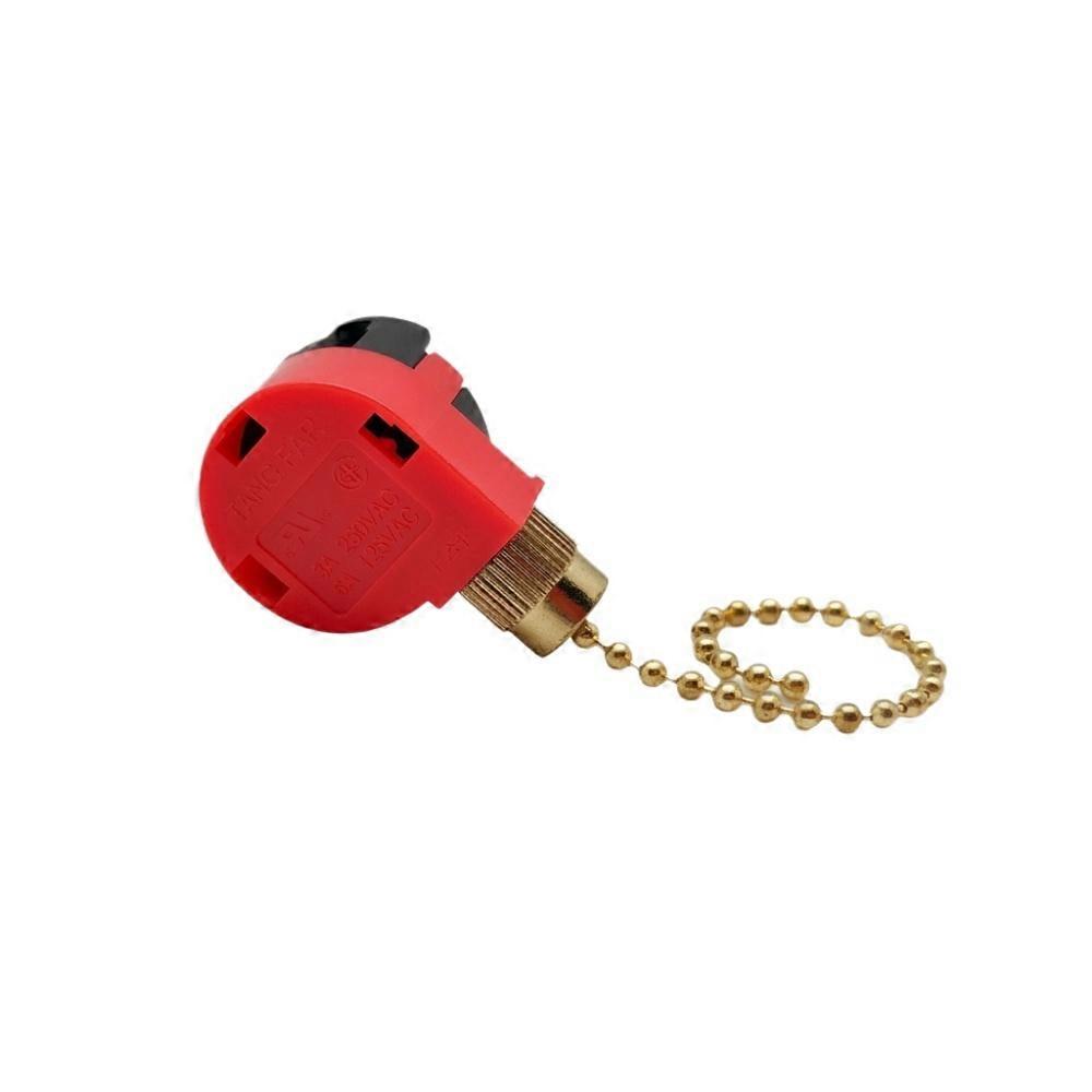 Ceiling Fan Switch 3 Speed 4 Wire Pull Chain Switch For Ceiling Fan_new