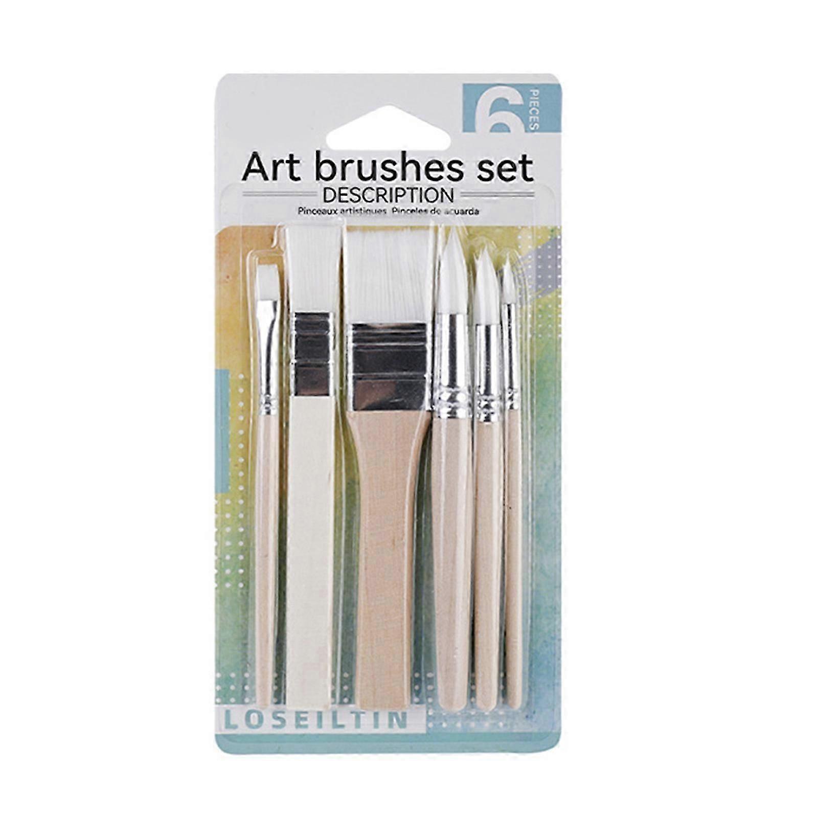 6-Pc Multifunctional Art Brush Set