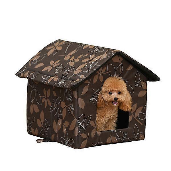 Semi-Enclosed Waterproof Cat Nest